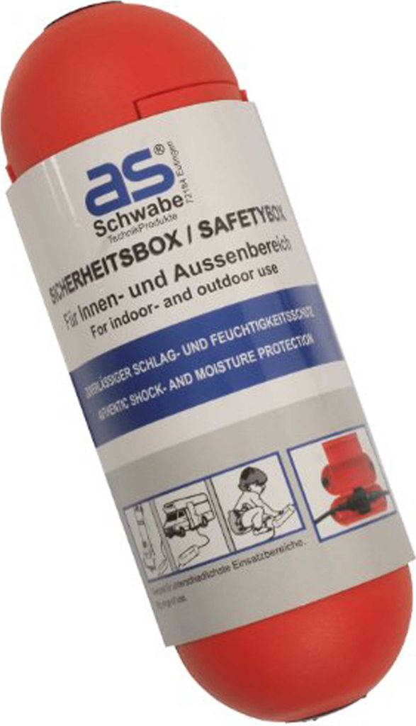 as-Schwabe Kabelschutzbox 20,0 cm rot Produktbild 