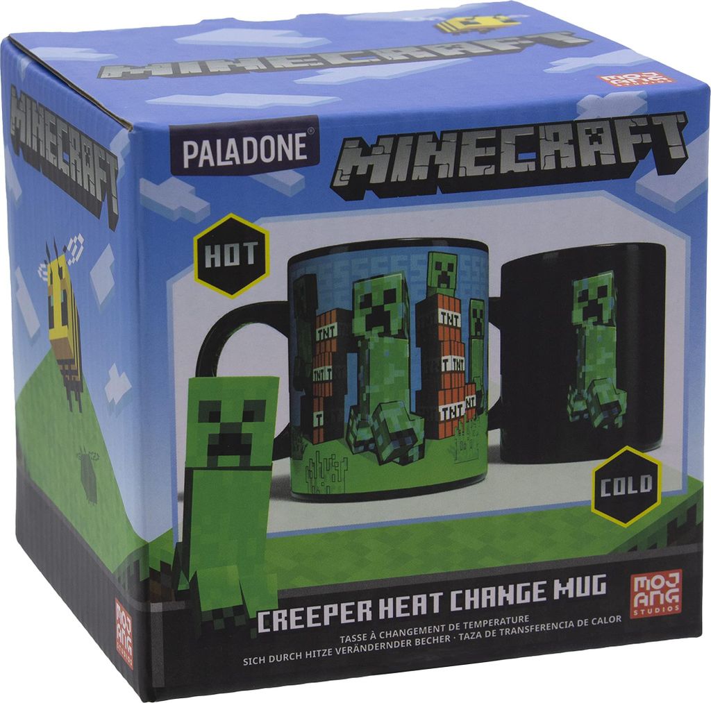 Hrnček Minecraft s termo efektom Creeper Obrázok produktu 