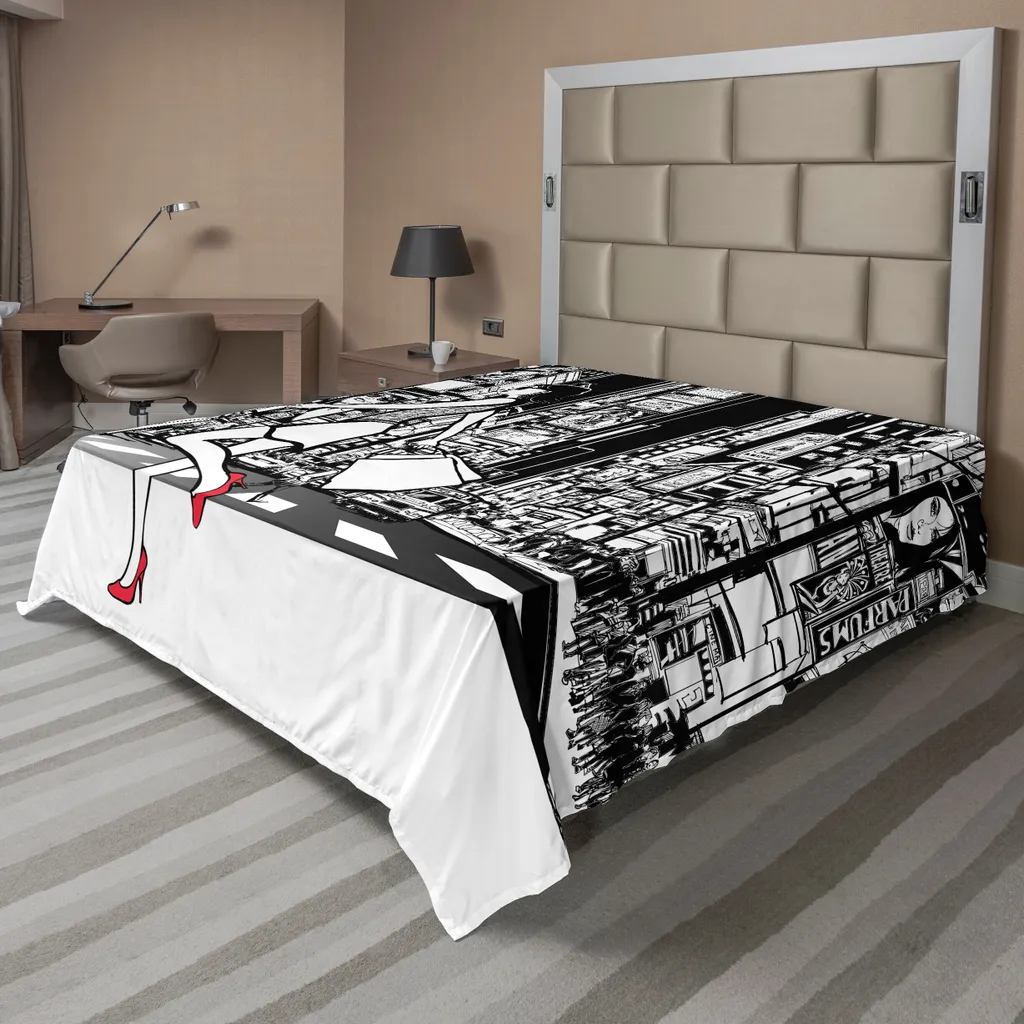 Drap plat microfibre ultra doux Times Square New York City 275x260cm