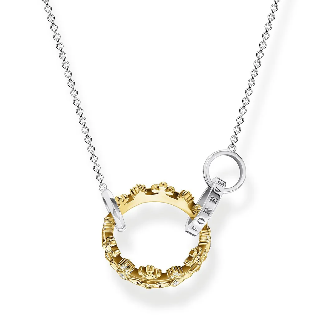 Chevalière Femme en Zirconia et Finition Doré Noirci - Anneau de Luxe
