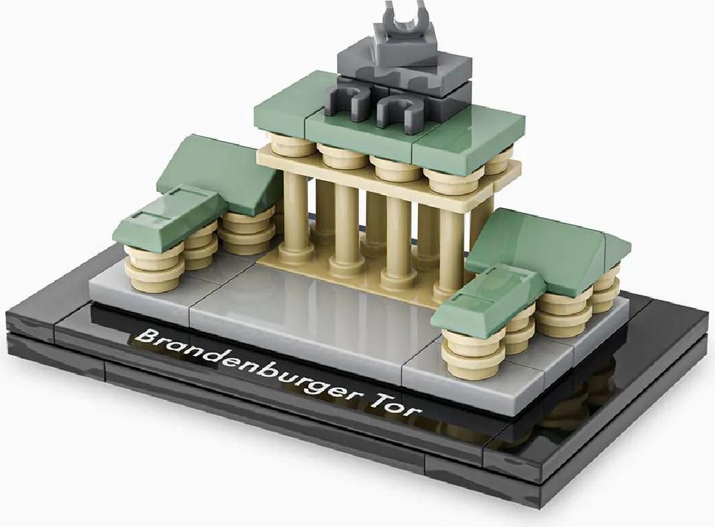 BRYX Brandenburger Tor Modellbausatz Architektur Denkmal Berlin 64 Teile