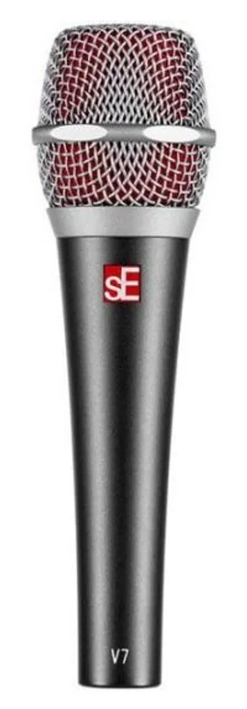 Microphone Dynamique Supercardioïde sE Electronics V7 Noir et Acier