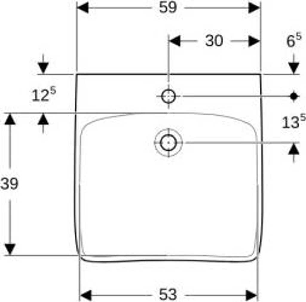 Geberit 501989008 Renova Comfort WT barrierefrei