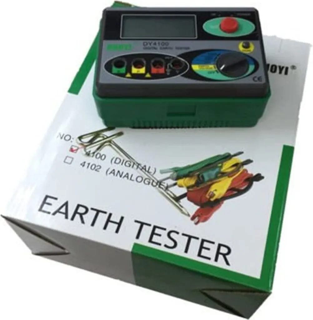 DY4100 Testeur de Résistance de Terre Numérique Haute Précision 2000Ω