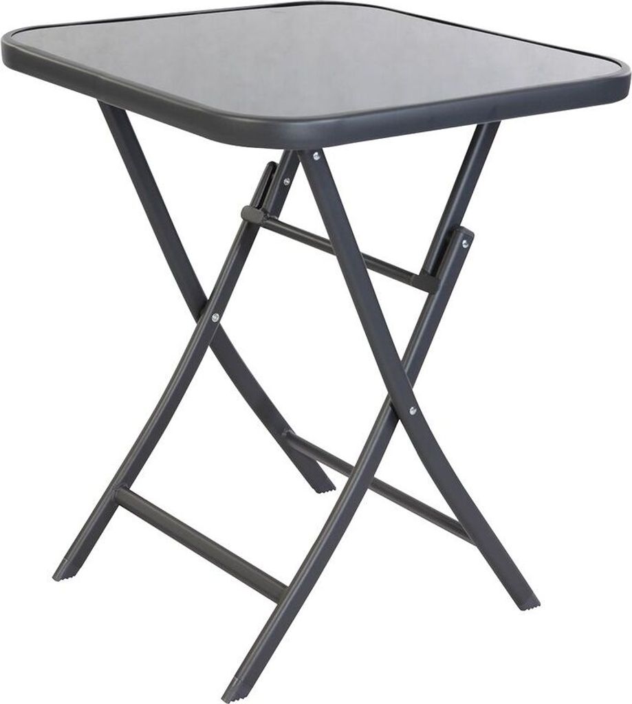 LEX Klappbarer Bistrotisch 70 x 70 x 70 cm aus Metall Produktbild 