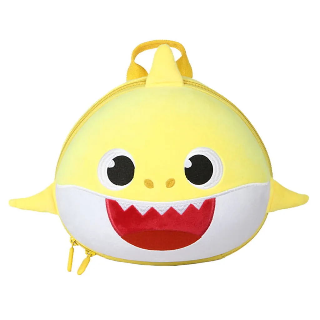 Zainetto Baby Shark Giallo Supercute 3D - Edizione Originale