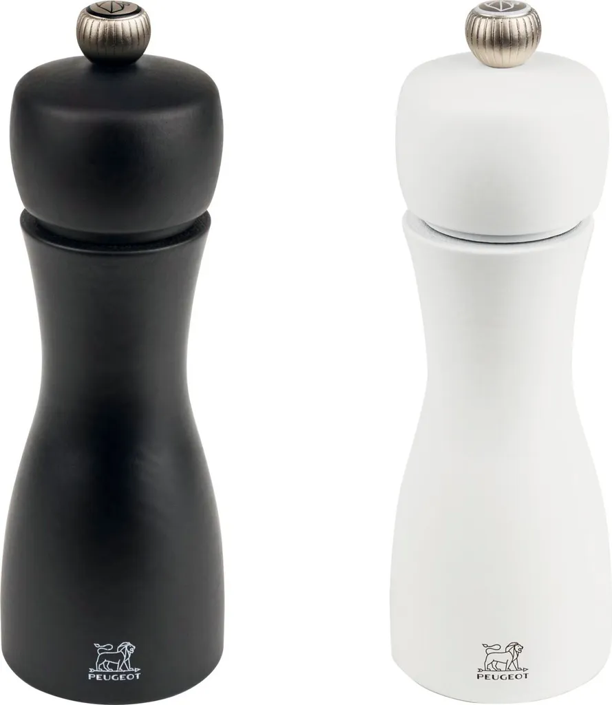 Peugeot Tahiti Set Macinapepe e Sale Nero/Bianco 15cm | Design & Qualità