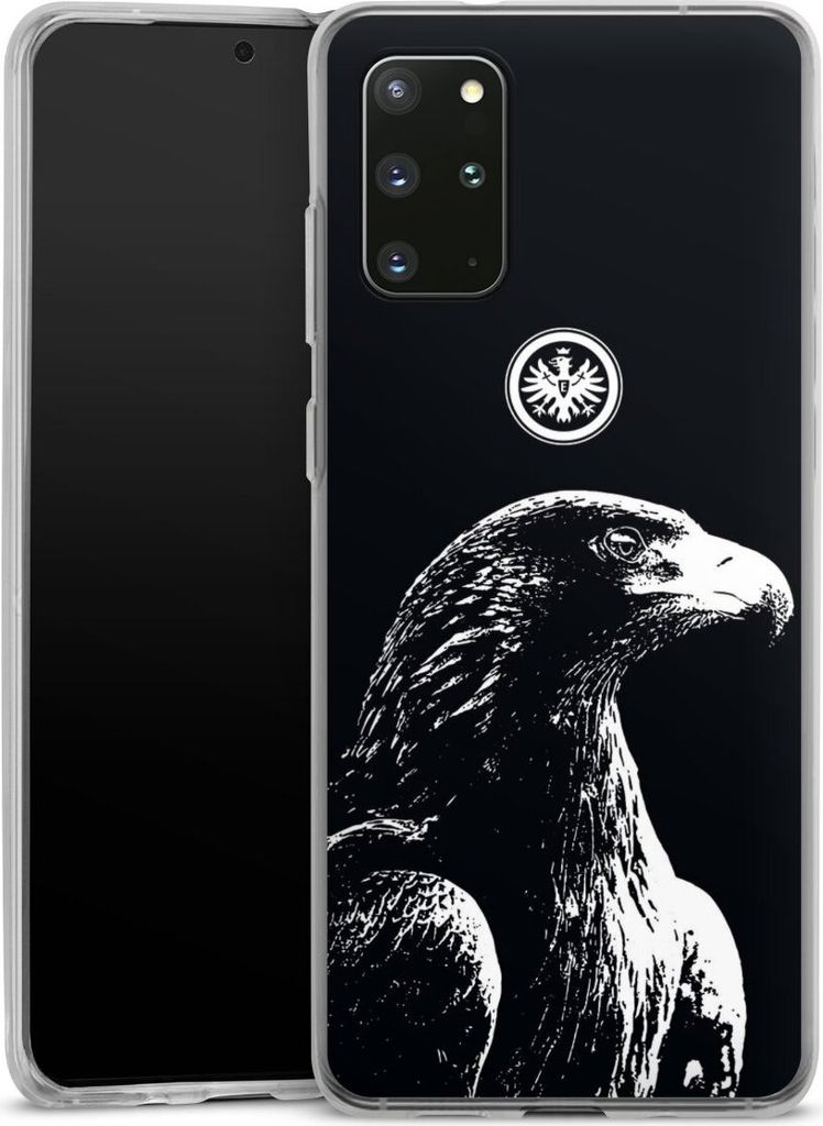 DeinDesign Handyhülle für Samsung Galaxy S20 Plus Silikon Hülle Case Smartphone Schutzhülle Eintracht Frankfurt Offizielles Lizenzprodukt Attila