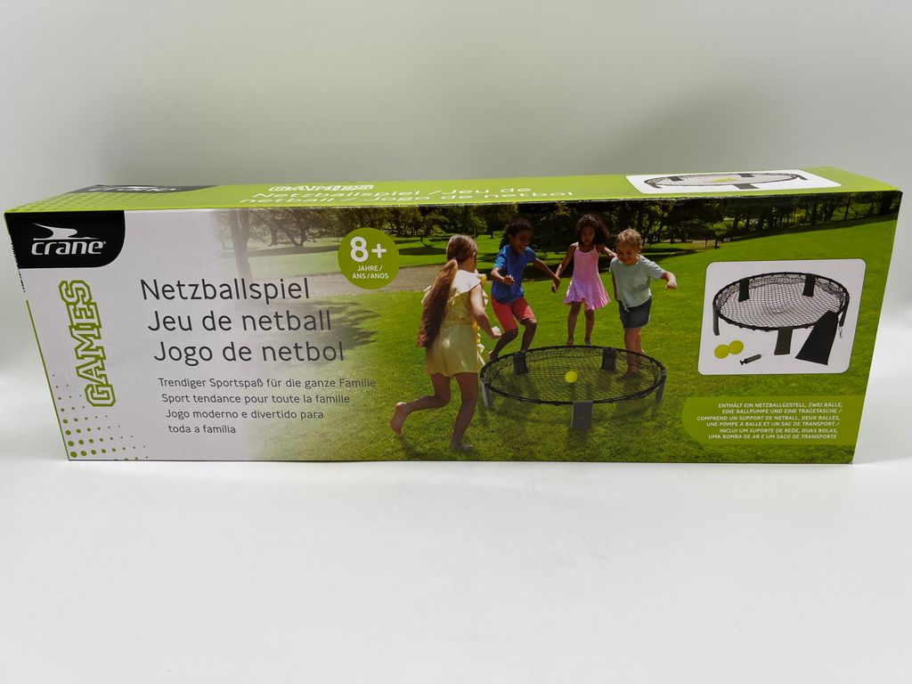 Crane Netzballspiel Netzball Spiel für 2-4 Spieler Outdoor Produktbild 