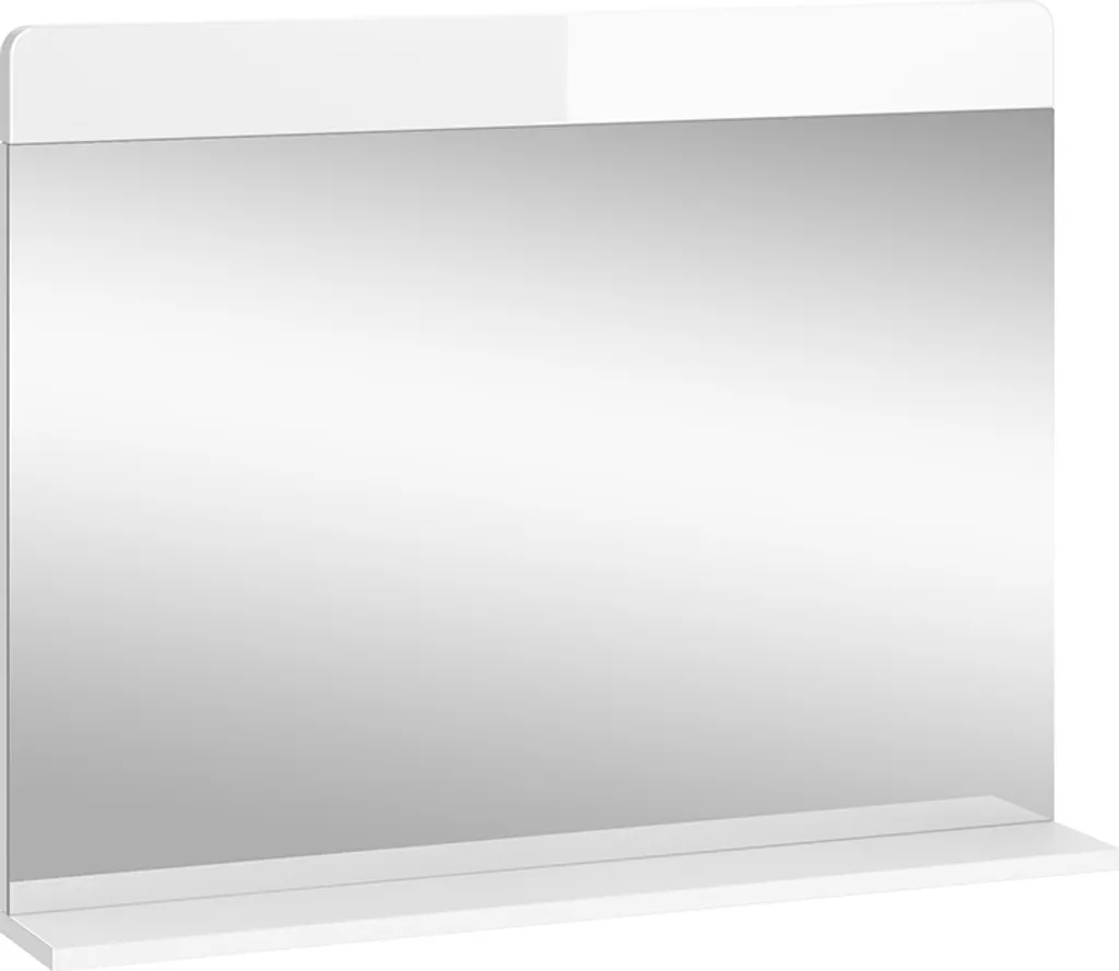 Miroir mural blanc Vicco Izan 80 cm : rangez et décorez vos murs