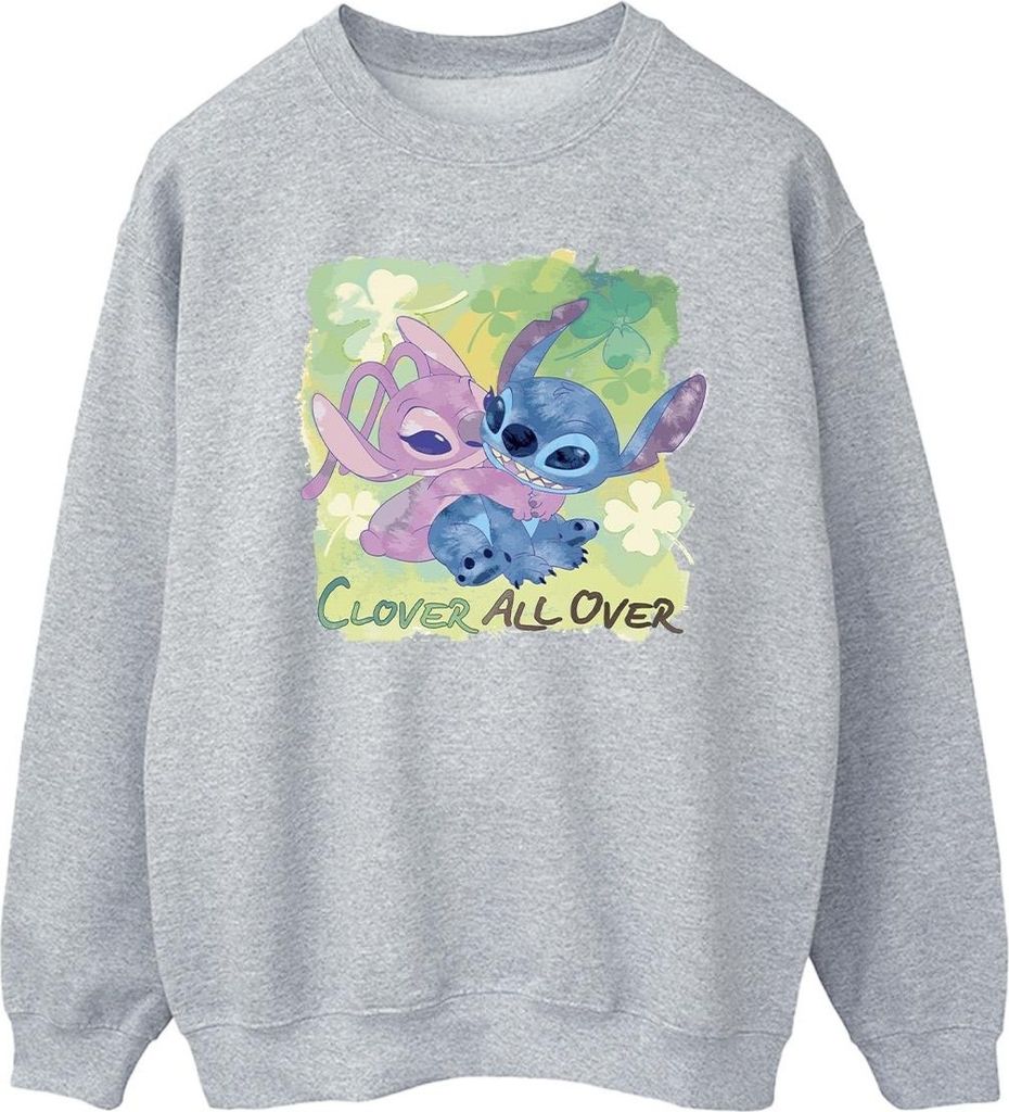 Disney - "St Patrick's Day" Sweatshirt für Herren BI31137 (M) (Grau)