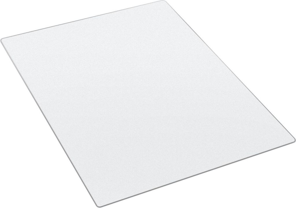 Stuhlmatte, 915 x 1225 mm Transparente Bürostuhlmatte für harte Böden, Bodenschutz für Rollstühle, rutschfest und leicht zu reinigen, glatt gl...