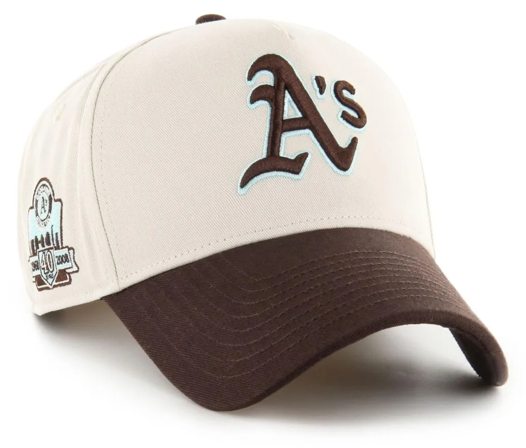Casquette Ajustable Oakland Athletics pour Sport et Mode Urbaine - Bone