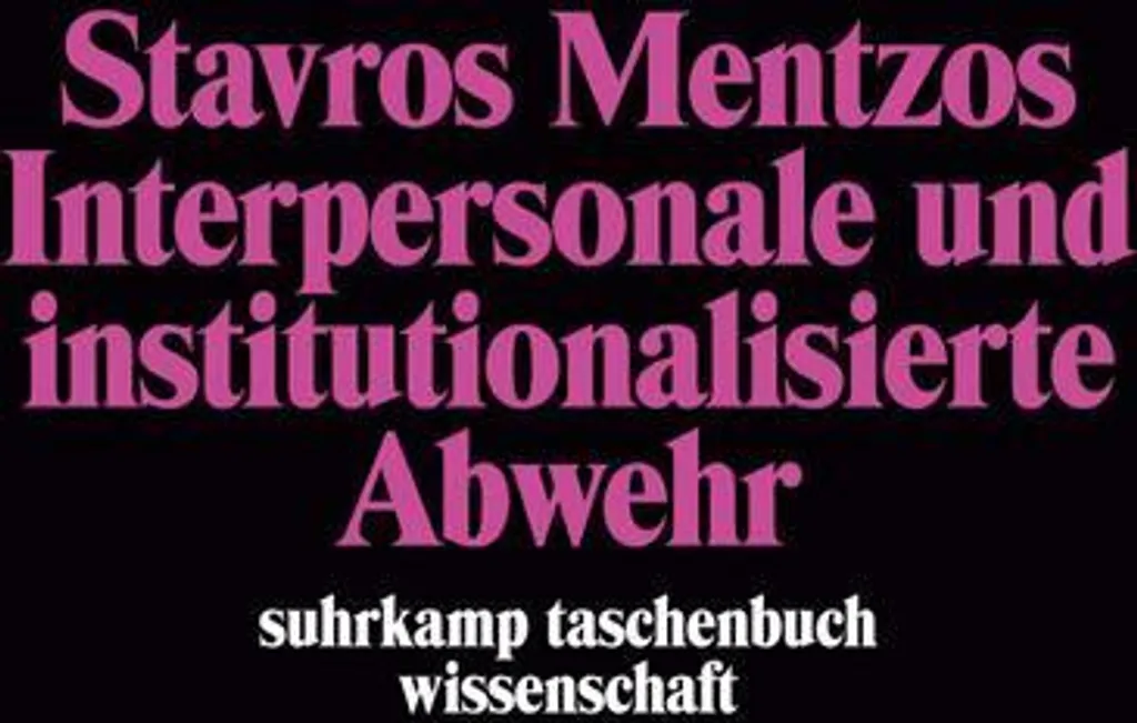 Théories de l'Abwehr : Interpersonale und institutionalisierte Abwehr
