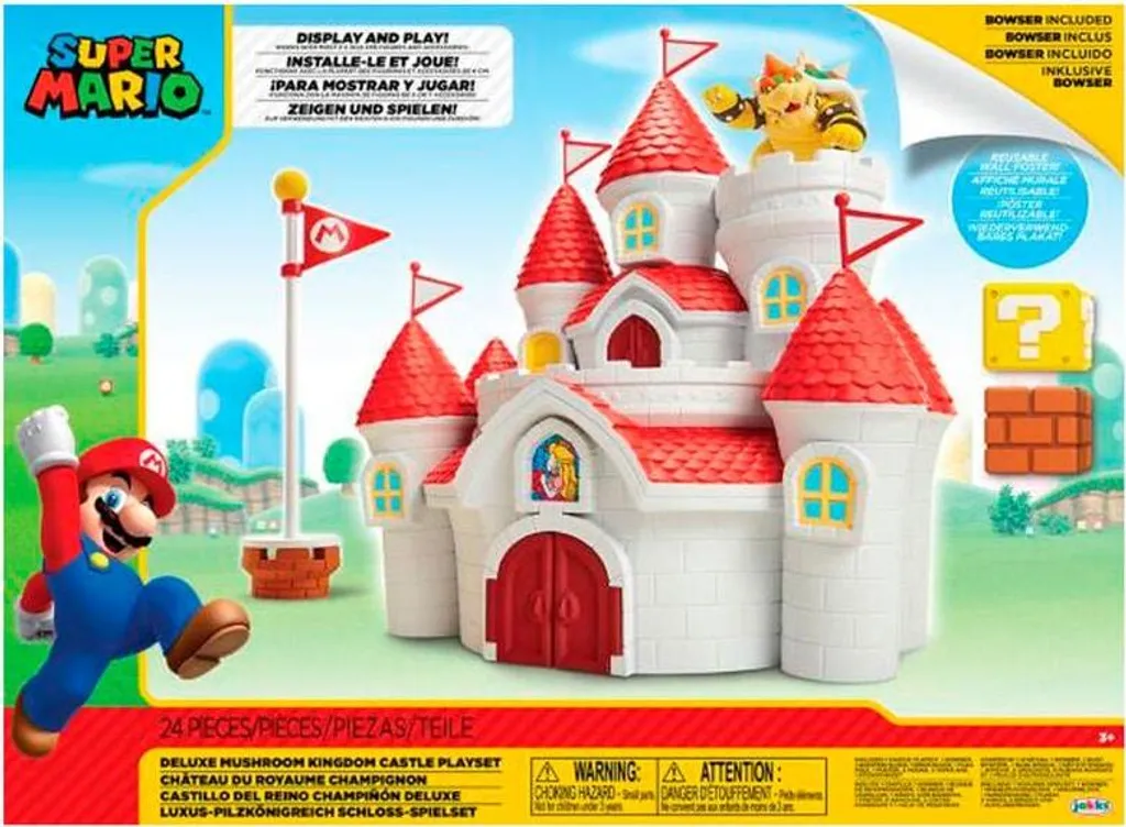 Pack Château Super Mario avec figurines pour compléter votre collection