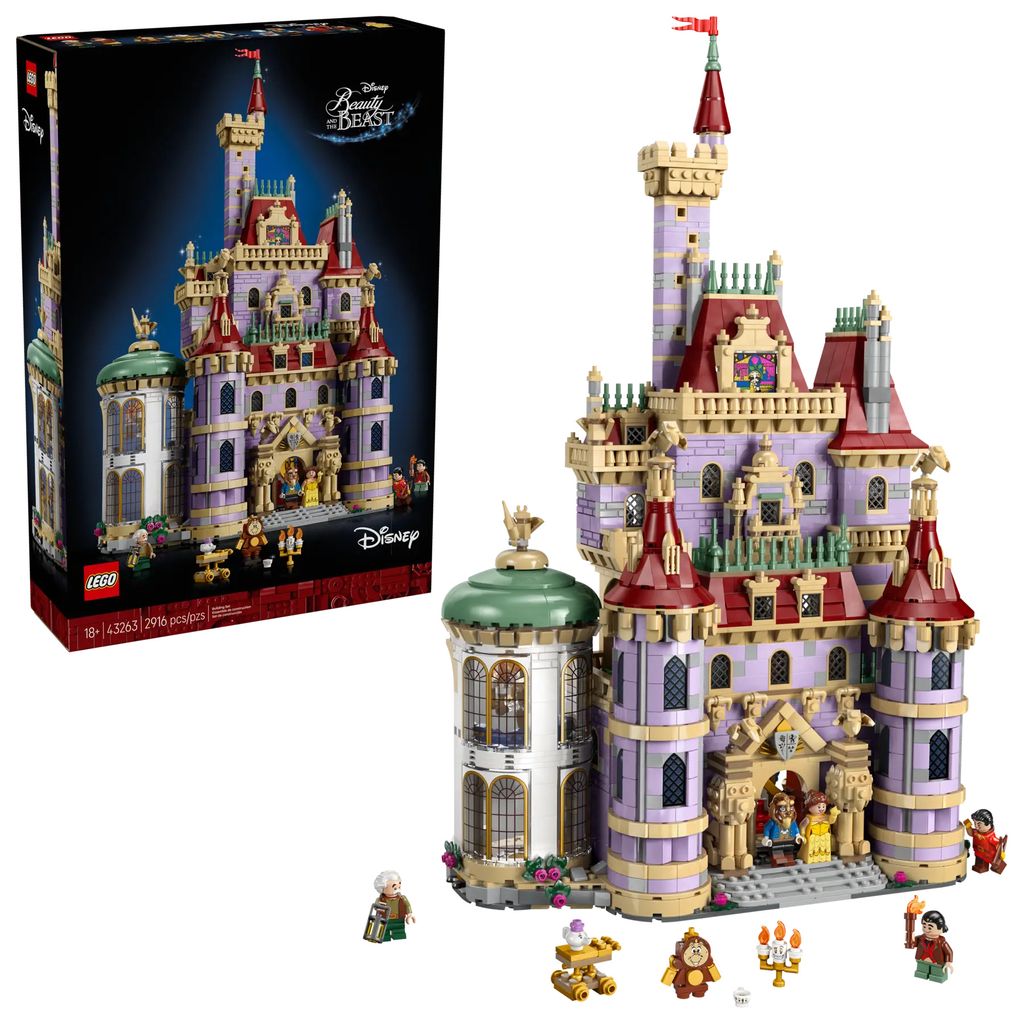 Lego® - Disney - Piękna I Bestia - Zamek - 43263 Zdjęcie produktu 