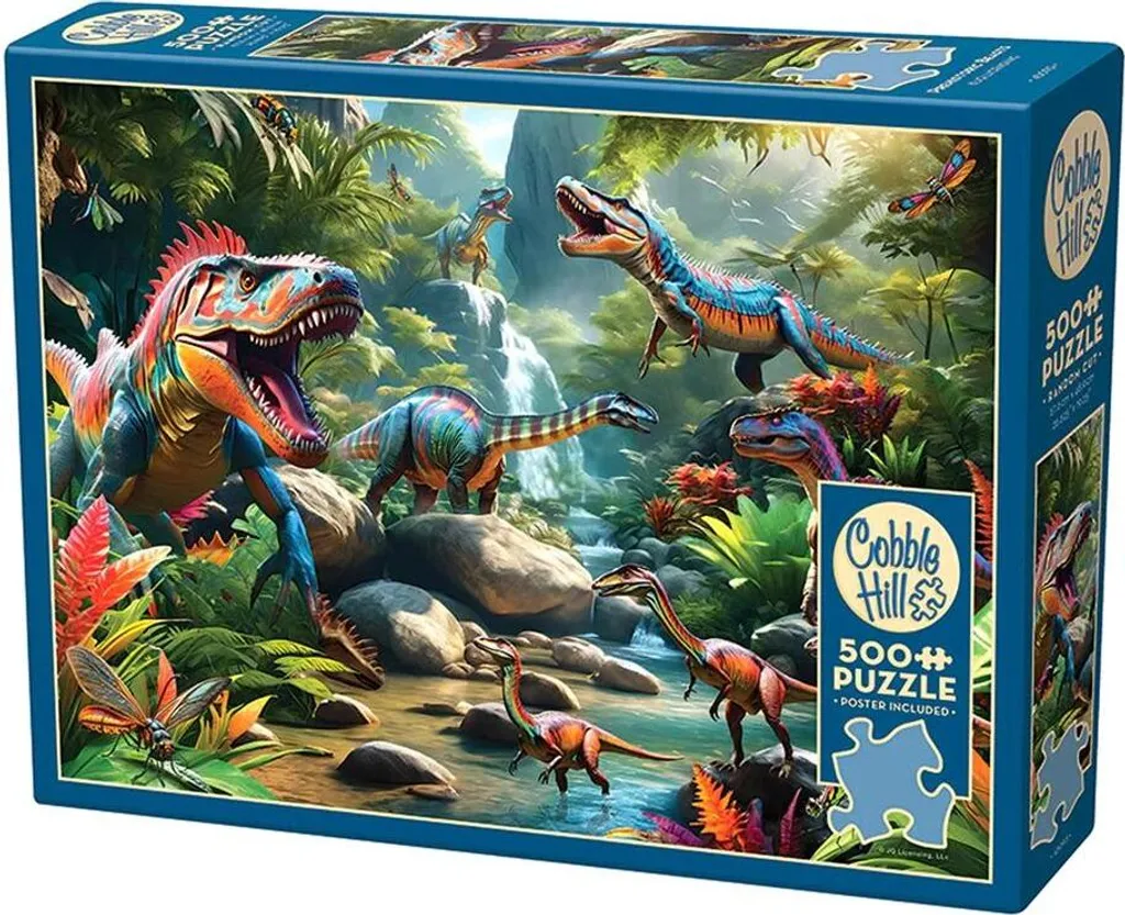 Puzzle 500 pièces animaux préhistoriques G3 pour adultes et enfants