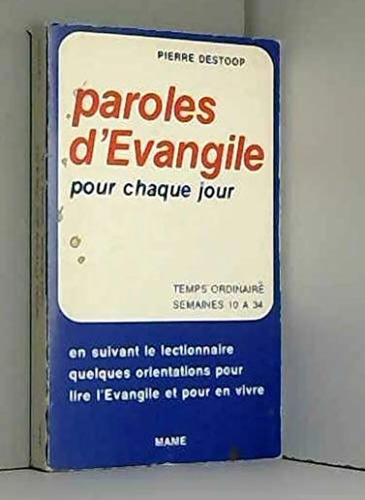 Fini les Pieds Fatigués avec les Paroles EV CH JR SEM 10 Réf M2101803
