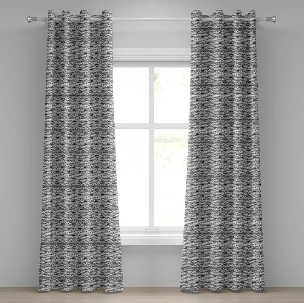 Tenda Piramide Occhio ABAKUHAUS 280x175 cm - Arredo Boho Occulto