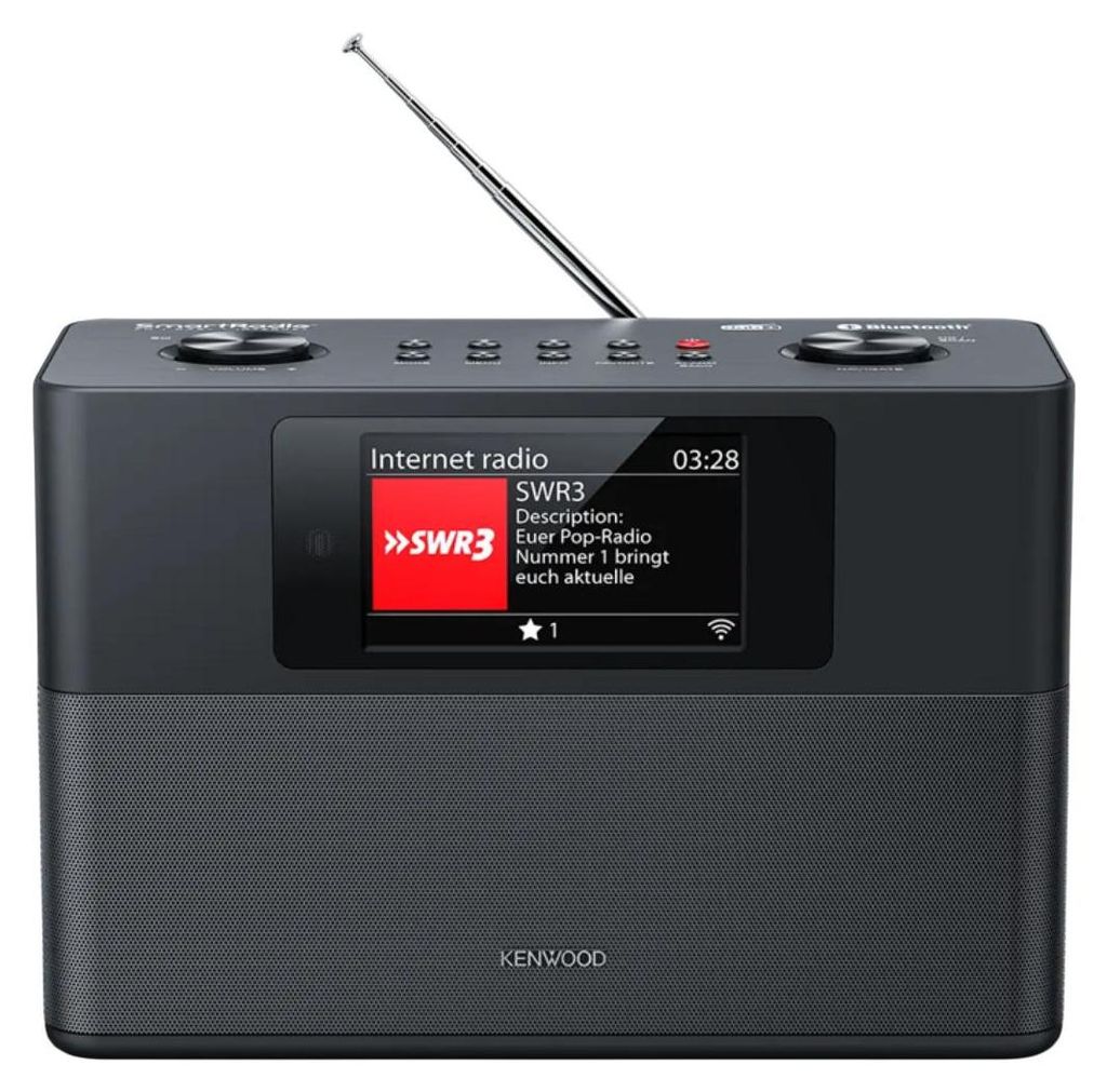 Kenwood CR-ST200S-B Internetradio schwarz DAB+ / UKW-RDS, Image du produit 