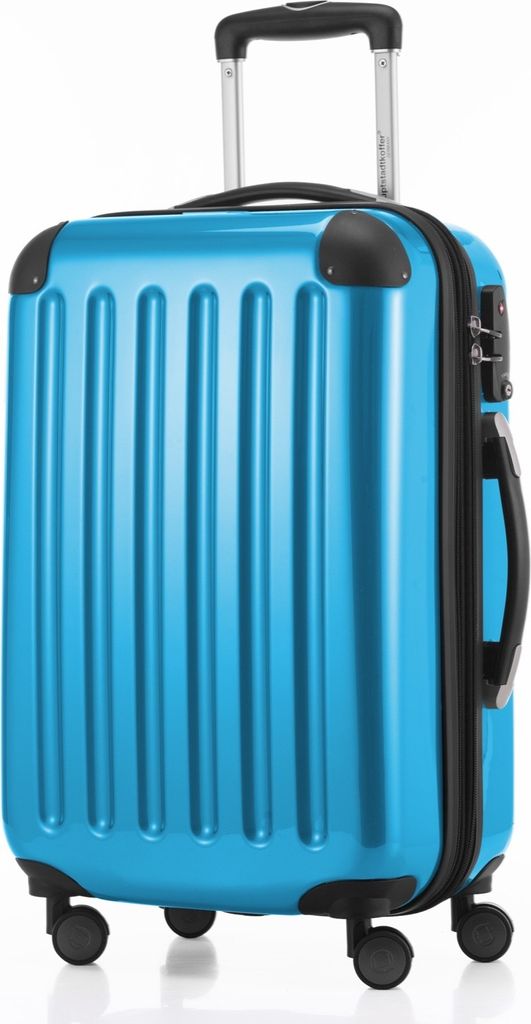 HAUPTSTADTKOFFER - Alex - Kofferset 3 Größen Hartschalenkoffer Trolleys erweiterbar, 4 Rollen, Hartschale glänzend Reisekoffer Set, expandable t...