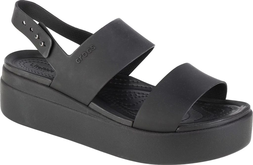 Crocs Brooklyn Low Wedge 206453-060, Sandalen, Damen, Produktbild 
