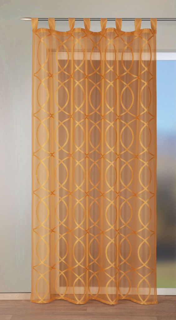 Schlaufenschal „Rondo“ 245x140 cm - Vorhang von Albani: 245x140cm / Orange Größe (HxB): 245x140cm Farbe: Orange