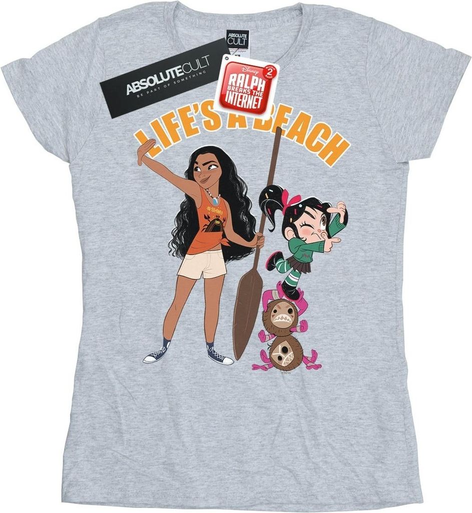 Disney - "Wreck It Ralph" T-Shirt für Damen BI45009 (XXL) (Grau)