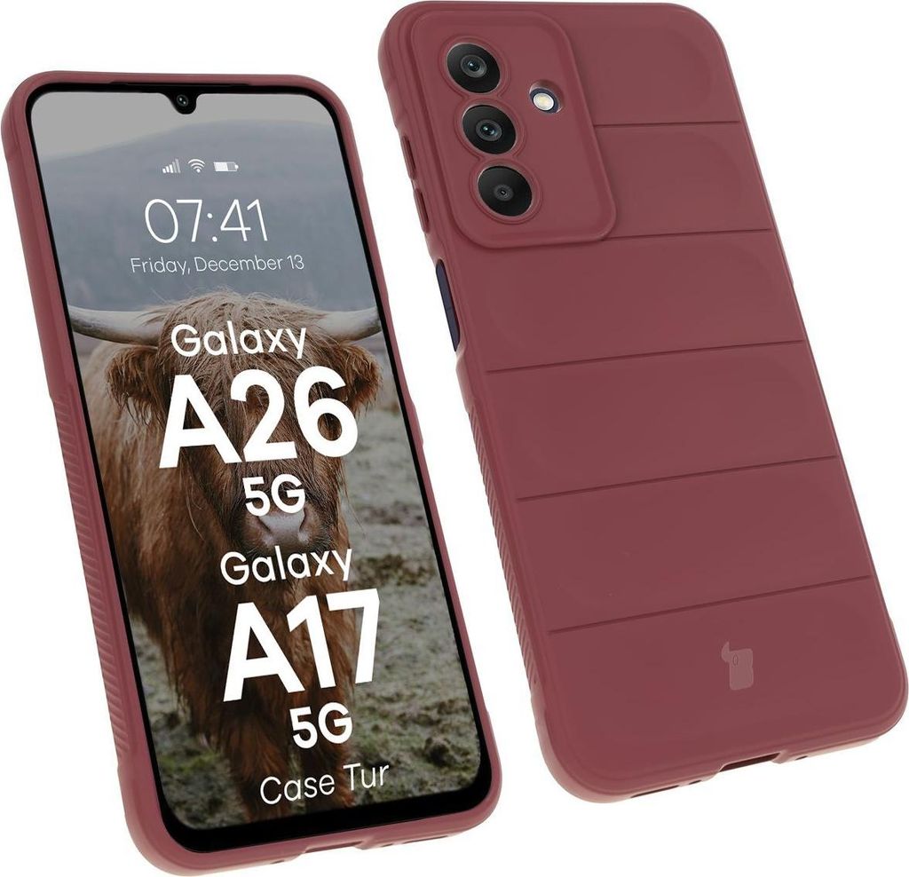 Bizon Case Tur Samsung Galaxy A26 5G dunkel lila
