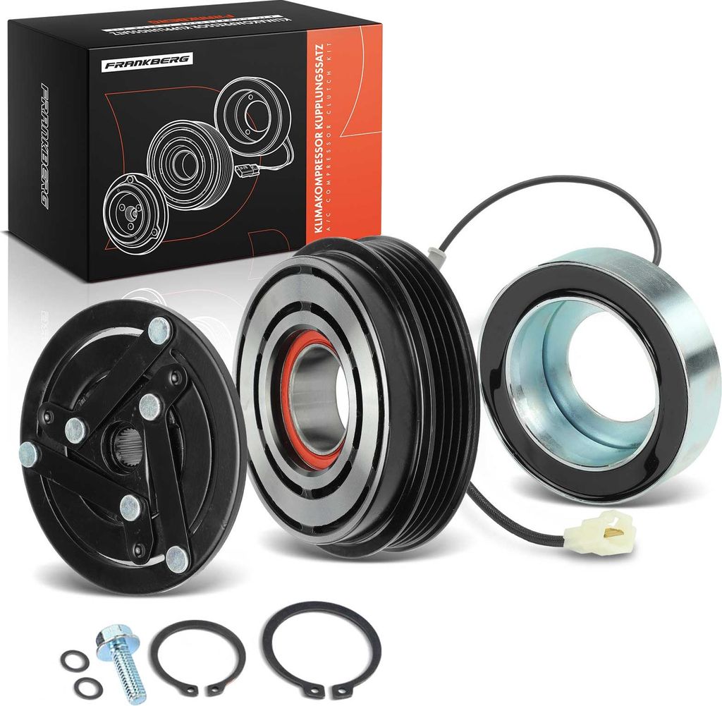 Frankberg 1x Magnetkupplung Klimakompressor für Chevrolet Matiz M200 Spark Aveo/Kalos T250