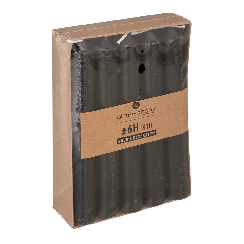 Kerzenständer - schwarz - 45g - Atmosphera créateur d'intérieur