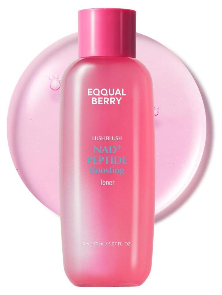 EQQUALBERRY Nad+ Peptid-versterkende toner, 150 ml. Toner Productafbeelding 