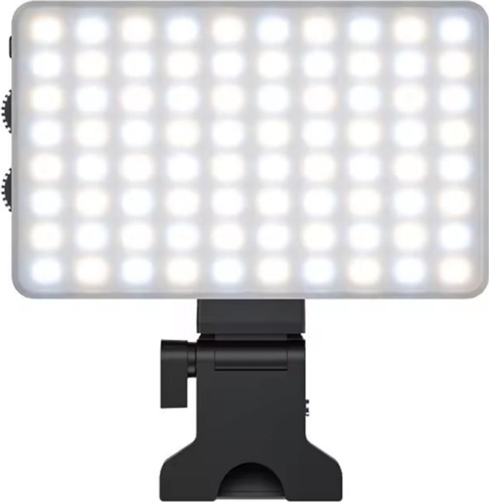 Selfie Licht Panel mit Klammer Telefonhalter 3 Lichtmodi Videolicht Handy LED High Power 2000mAh Akkus Led Videokonferenz Leuchte für Phone/Tablet...