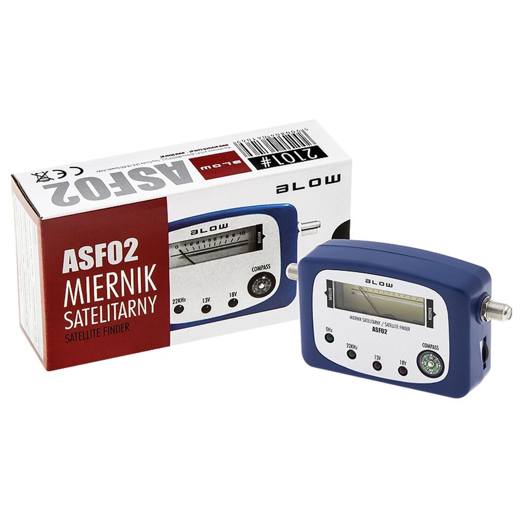 SAT-FINDER Blow ASF02 Satellitensignal-Messgerät Sat Finder