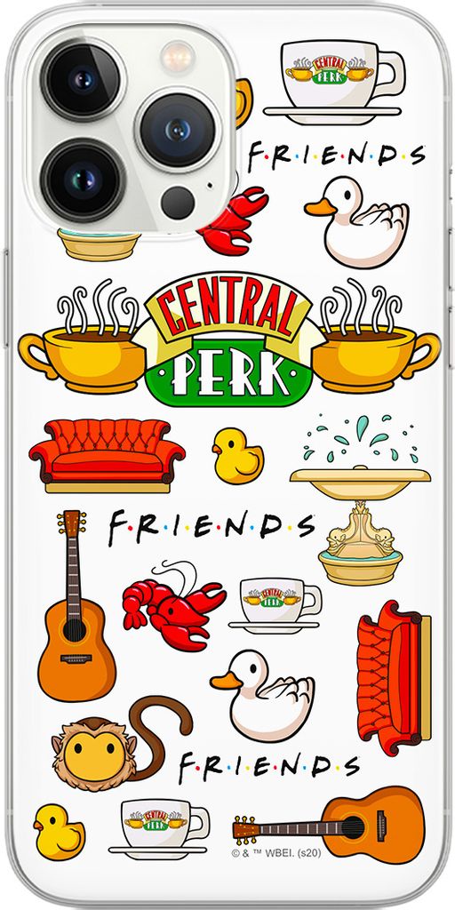 ERT GROUP Friends Handyhülle für IPHONE 7/ 8/ SE 2/ SE 3 Muster Friends 014 WPCFRDS9641