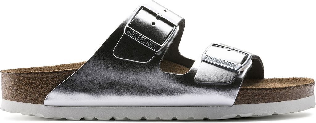 Birkenstock Damen Hausschuhe 1005961 Farbe: Silber Größe: 40