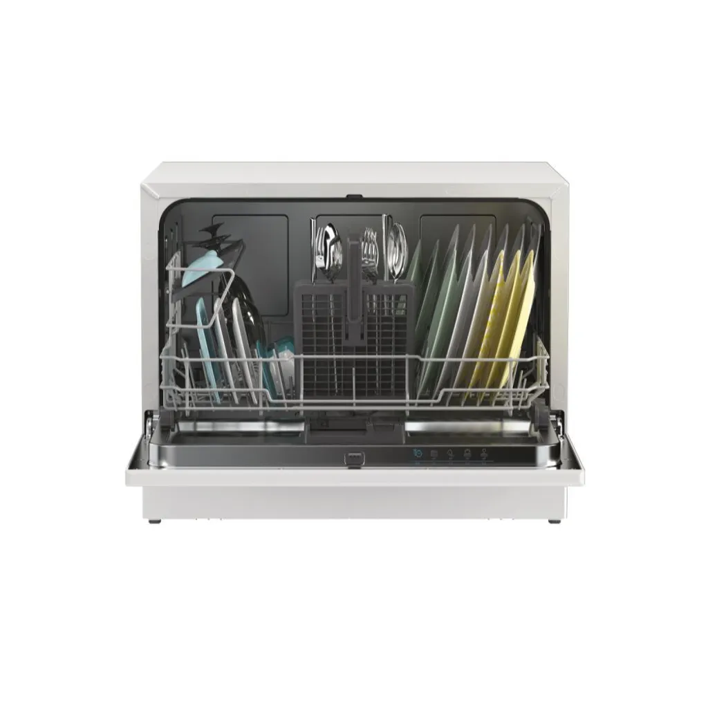 Candy CP6E51LW Lave-vaisselle Pose Libre Compact 6 Couverts Blanc