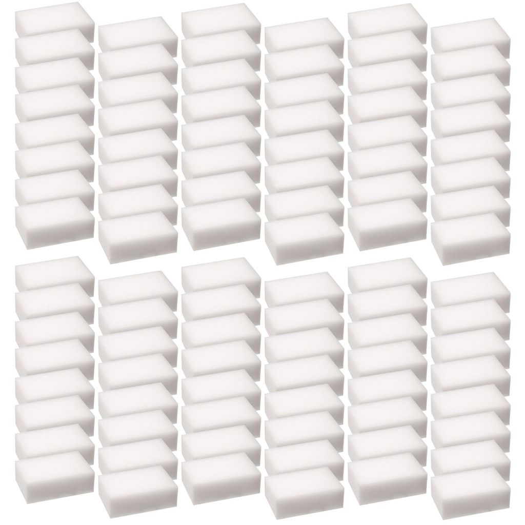 96er-Spar Pack Profi Schmutzradierer Reinigungsschwamm, Zauberschwamm für Küche, Wohnzimmer, Möbel, hocheffektiv