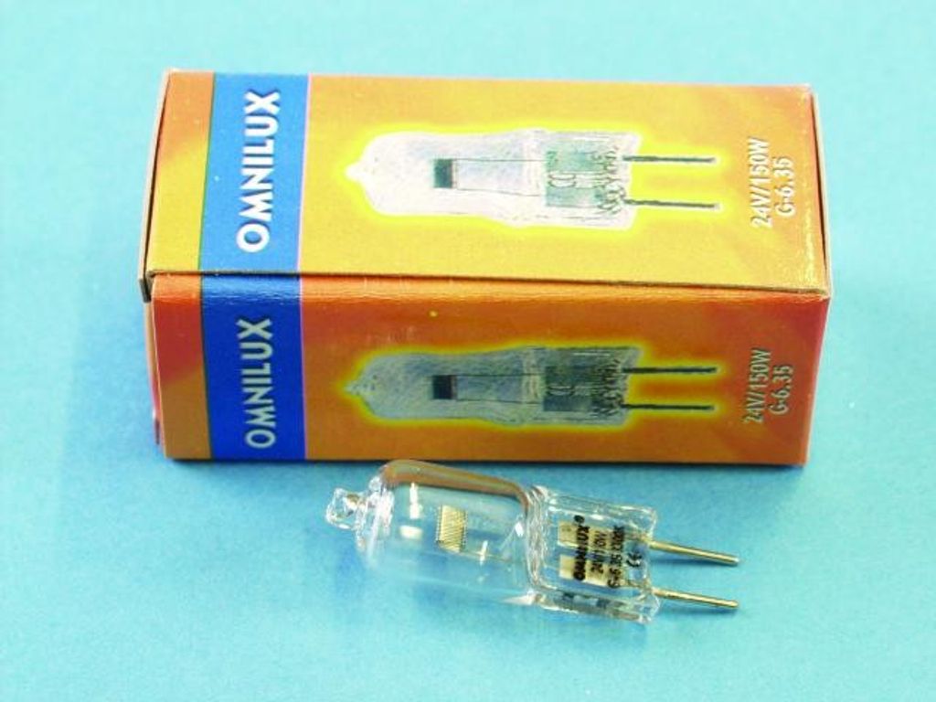 Omnilux Fcs 24V/150W G-6.35 50H 3300K