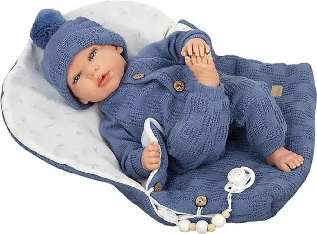 Poupée Reborn Alberto Arias 40cm : Le Poupon Réaliste qui Apaise l'Enfant