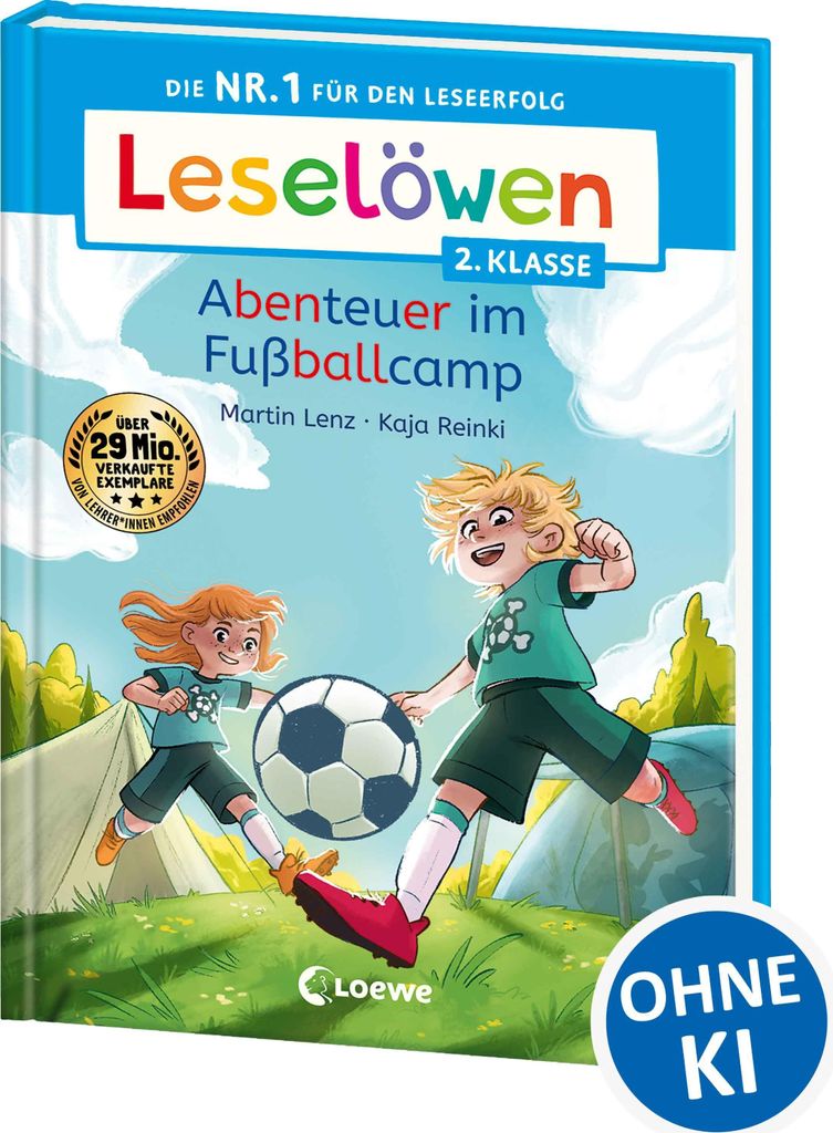 Leselöwen 2. Klasse - Abenteuer im Fußballcamp Produktbild 