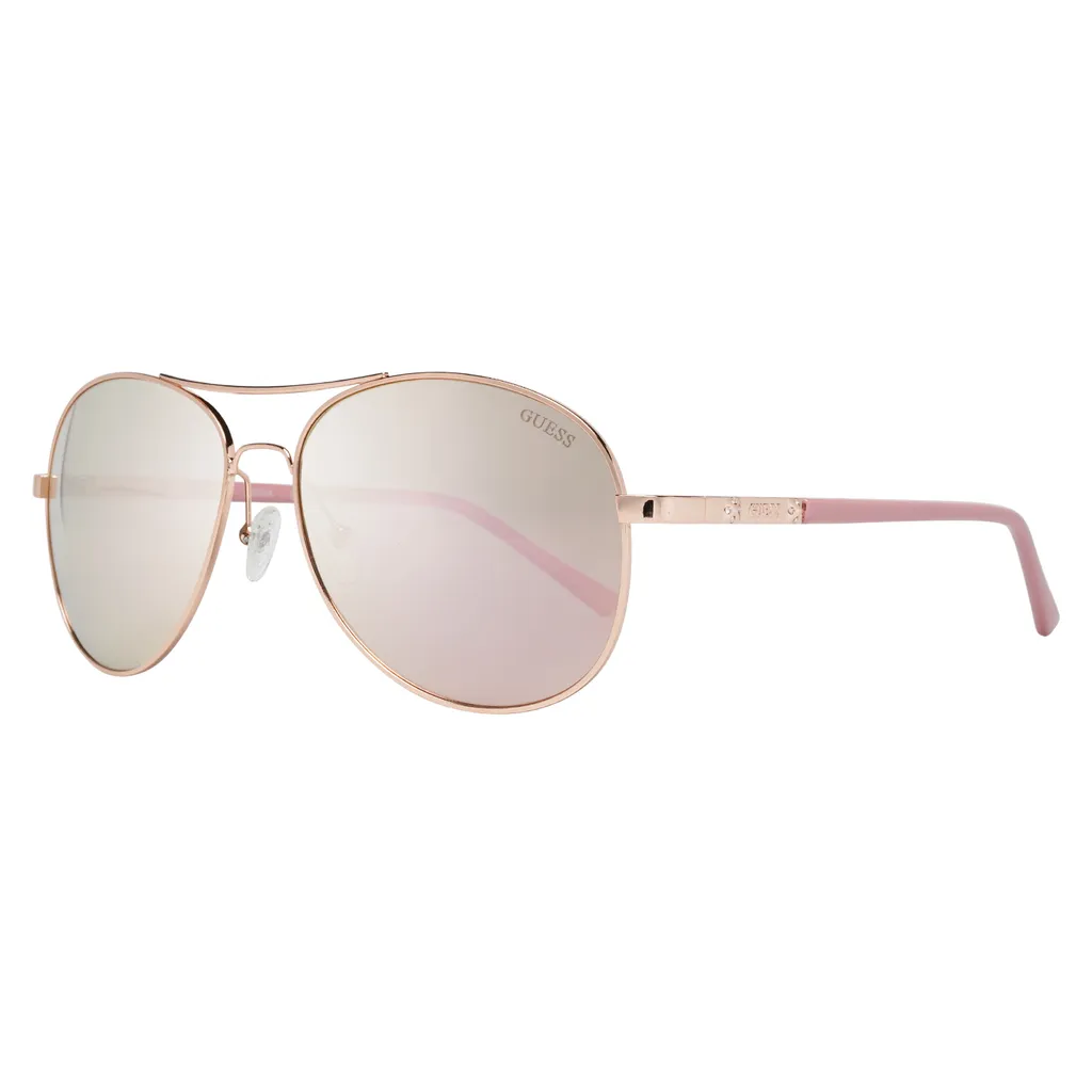 Lunettes de soleil Guess GF0295 légères finies les marques sur le nez et éblouis