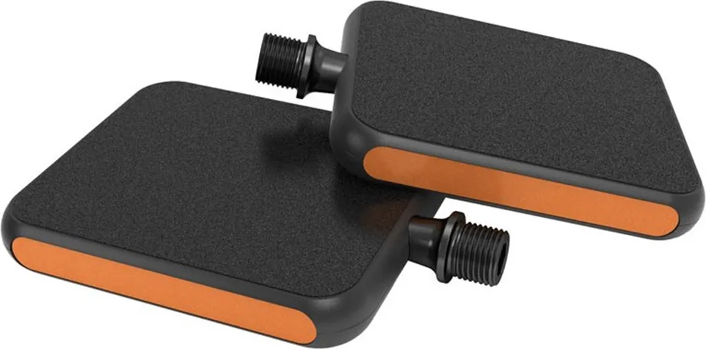 MOTO Micro pédale de vélo noir et orange pour VTT et vélo urbain
