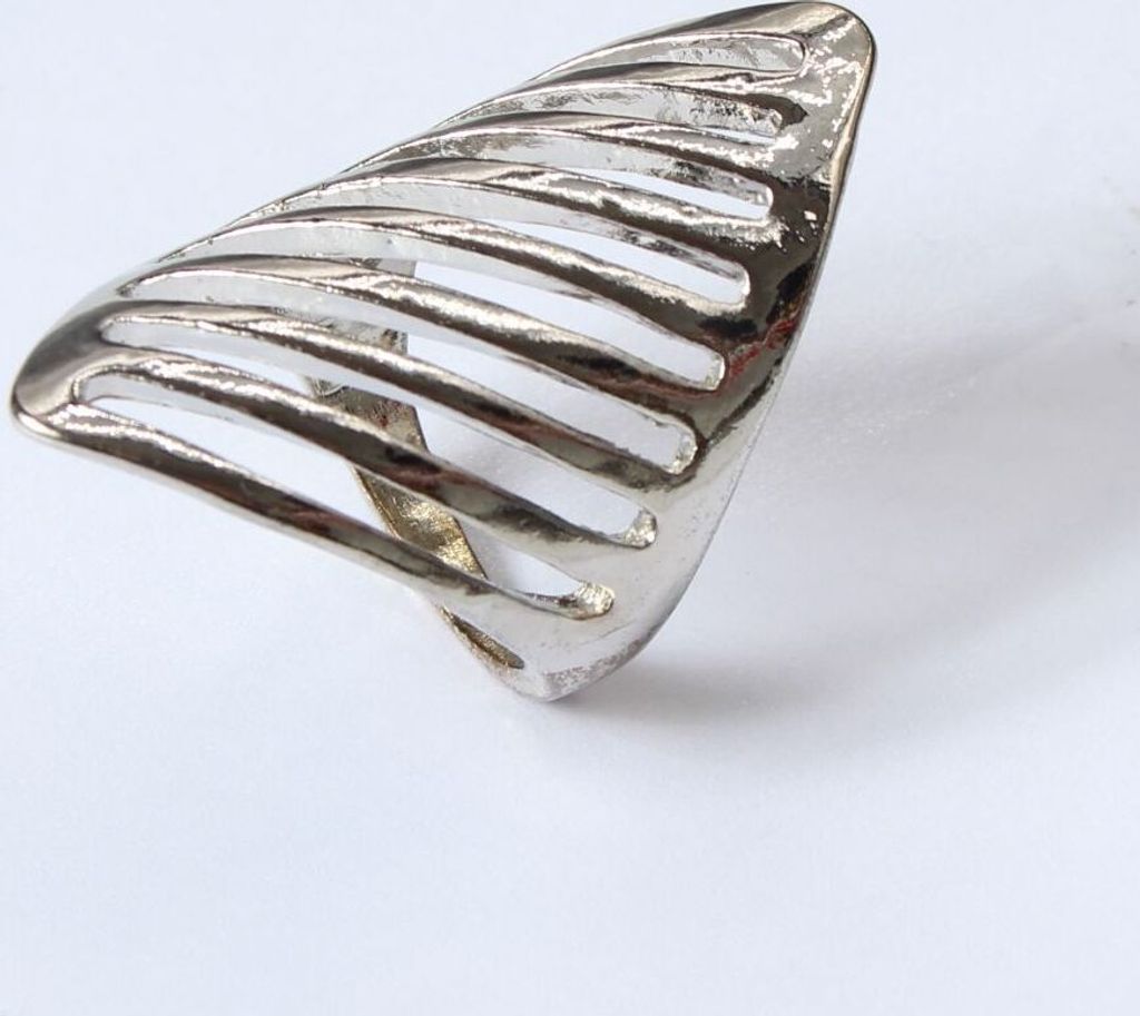 Edelstahl Ring Gr. 53 = 16,8 mm Silber