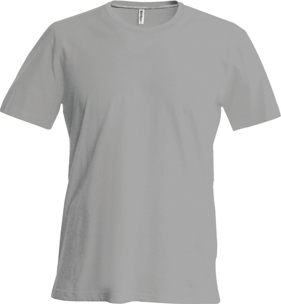 Kariban - T-Shirt Rundhalsausschnitt für Herren PC5920 (S) (Hellgrau)