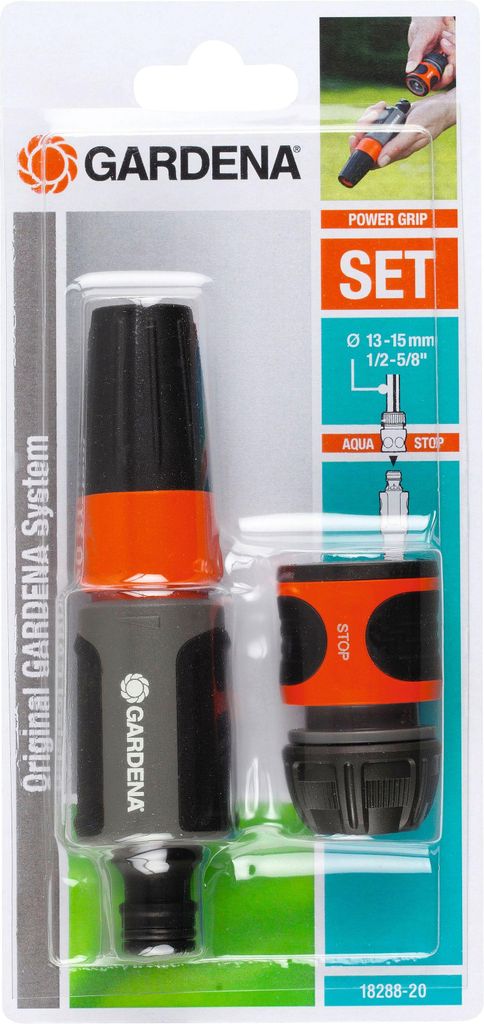 Nécessaire d'arrosage 15 mm pour équiper un tuyau Ø 13 - 15 Image du produit 