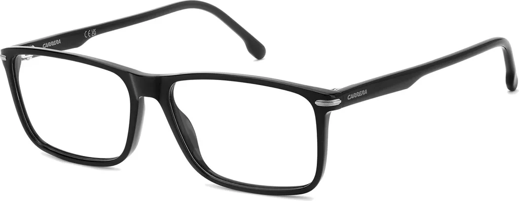 Lunettes Carrera 382 noires : monture légère et robuste pour homme actif