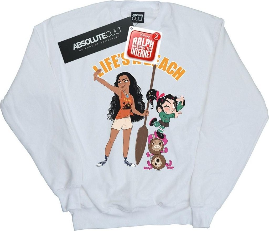 Disney - "Wreck It Ralph" Sweatshirt für Herren BI50944 (S) (Weiß)