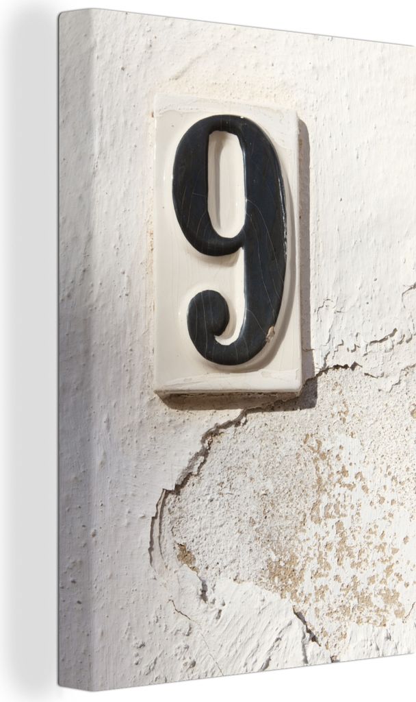 OneMillionCanvasses - Leinwandbilder - 90x140 cm, Klasse 9 an einem Haus, Wandbilder Kunstdruck Wanddekoration - Wandschmucke - Schlafzimmer