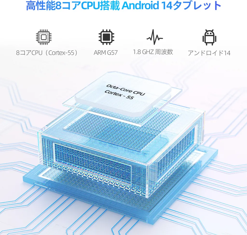 Mini tablette tactile 7 pouces Wi-Fi 6 Android 15 puissante et compacte - 9